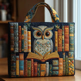 Artisan Sac - Bufniță și Carte Retro