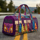 Amity | Geantă de călătorie din material textil, confecționată manual
