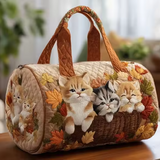 Doris | Geantă de călătorie din material textil, lucrată manual
