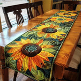 Runner de Masă cu Quilt - Grădina de Floarea Soarelui