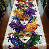 Masă decorativă din quilt cu temă de carnaval