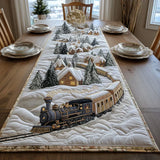 Runner de masă cu quilt - Model Frost