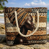 Geantă de Plajă Handmade Regina Melanina