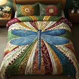 Set de lenjerie de pat cu 3 piese - Design Dragonul de Aur