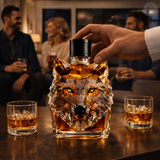 Carafă pentru Whiskey - Lup Edition