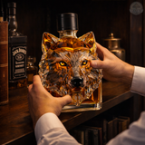 Carafă pentru Whiskey - Lup Edition
