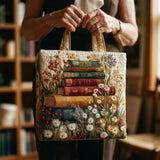 Geantă Artizanală Matelat - Design Floral