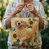 Artisanal Tote - Golden Retriever Design
