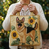 Artisanal Bag - German Shepherd Floral Design